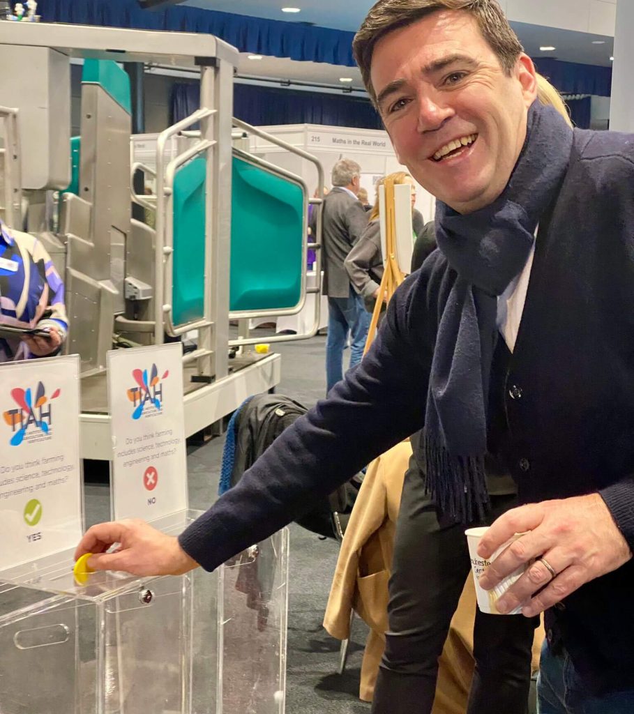 Andy Burnham MP at New Scientist Live 2022