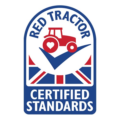 Red Tractor logo.