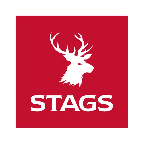 Stags logo.