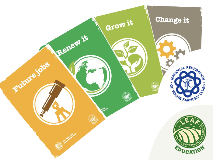Future farming cards - made by LEAF and NFYFC.