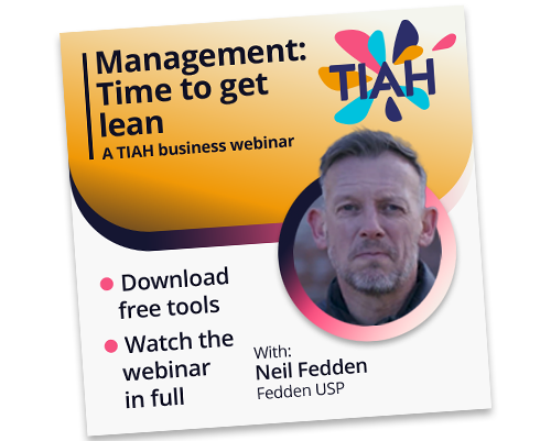 Neil Fedden hosted our lean management webinar. Sign up to watch it in full.