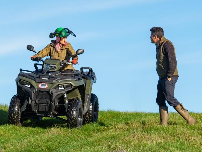 All farmers and growers should be aware of the risks of working with machinery, including ATVs, on-farm.