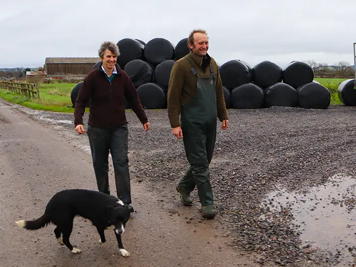 Catherine Pickford and Nathan Crocker are working to their succession plan at Alford Fields Farm, Somerset.