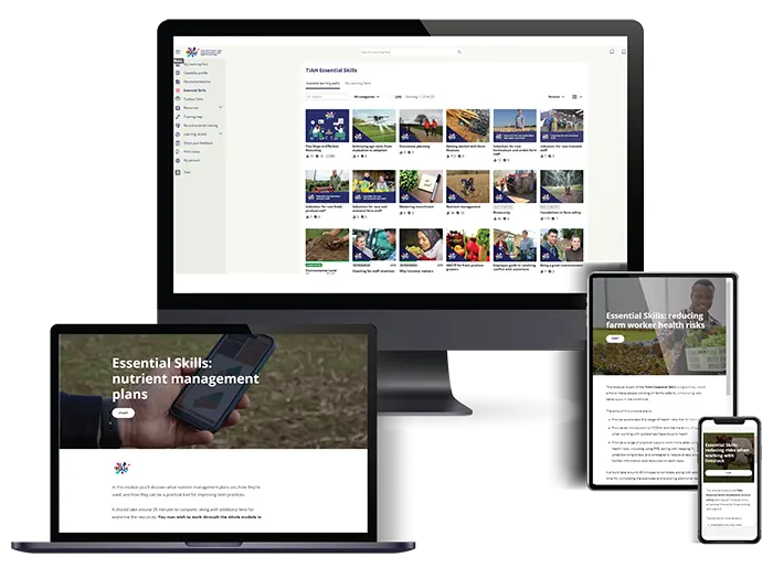Our Learning Hub is designed to work on all platforms, so you can learn wherever and however best suits you.