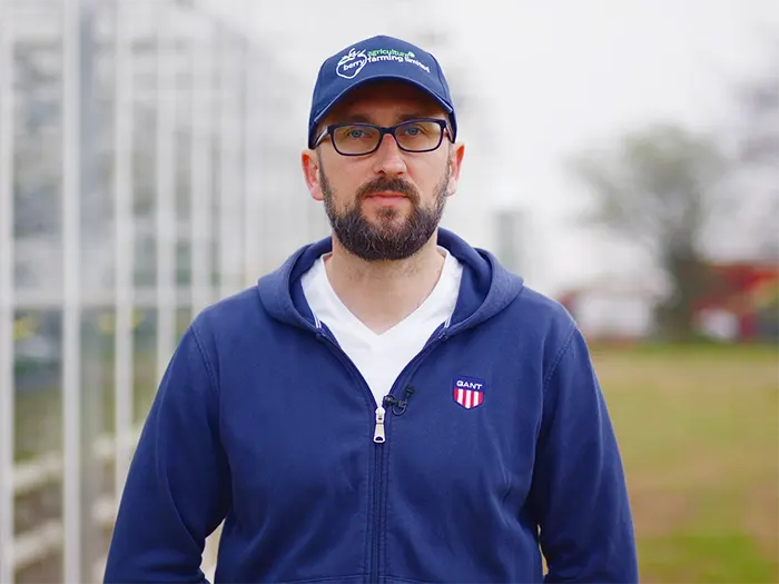 Marcin Poliwka has worked hard developing his career to become the production manager at Wicks Farm.