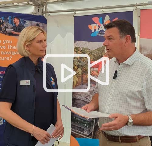 Linda Christofferson and Stephen Jacob introduce Toolbox Talks from the TIAH stand at Groundswell.