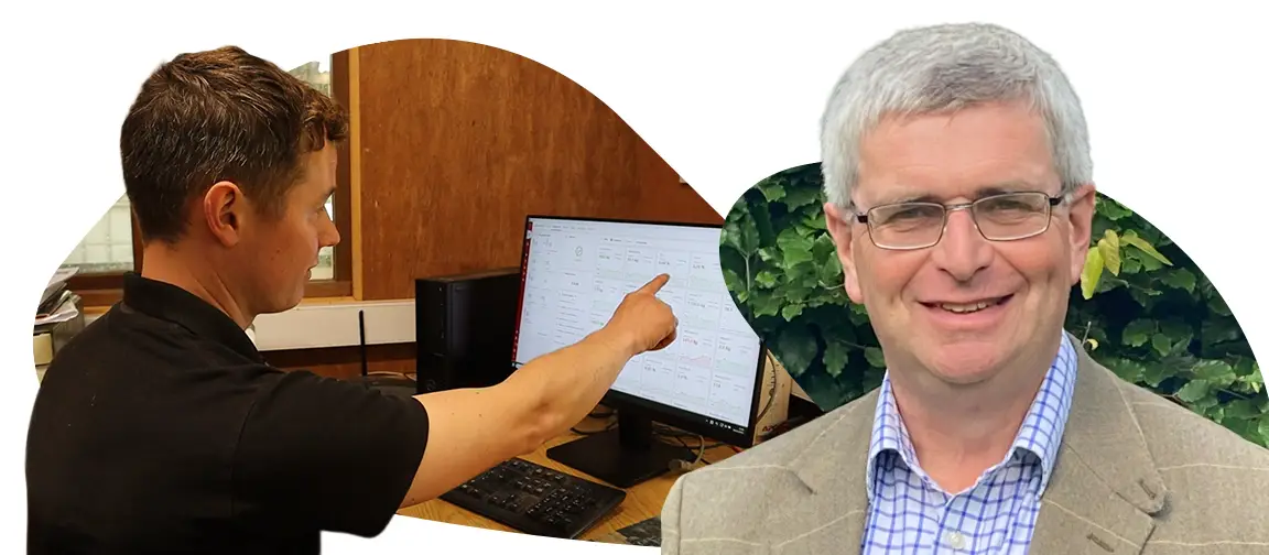 Nick Eccles, of Sudells Farm, Lancashire, who has overseen the roll-out of a new automated dairy parlour.