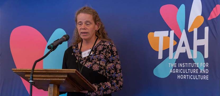 Jo Ranson spoke about how skill-building can boost farm resilience and success.