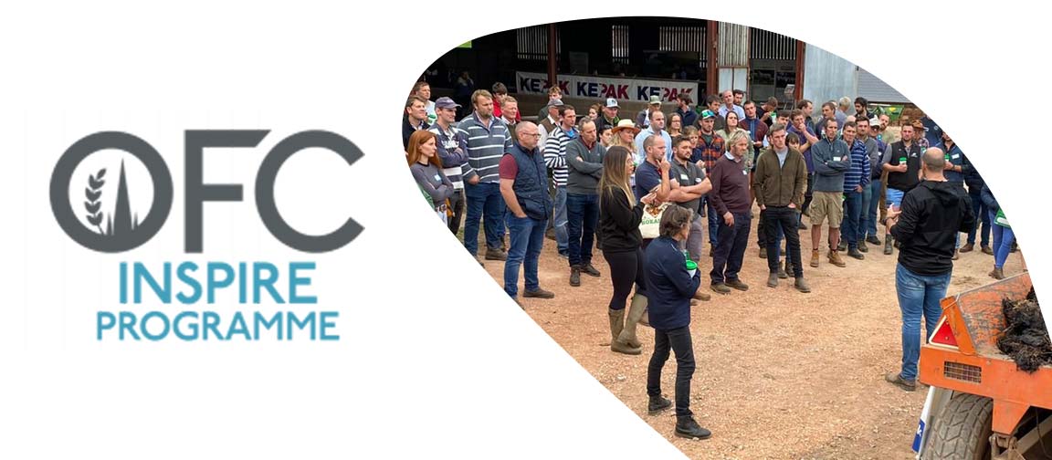 We're excited to be sponsoring the Oxford Farming Conference (OFC)  Inspire Programme for a second year.