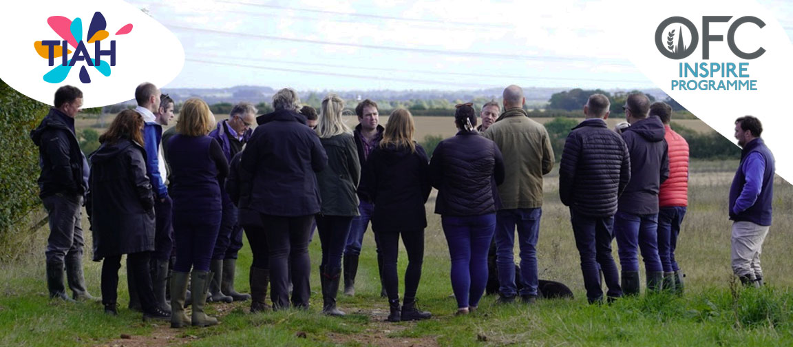 The Oxford Farming Conference Inspire Programme helps farmers make their first visit to the prestigious event, which can help them build strong contacts for the future.