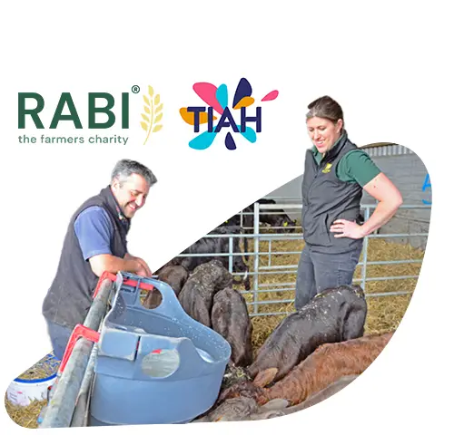 Nick and Liz Haines, of Wells Farm, Staffordshire.