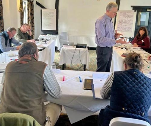 TIAH Staff retention workshop.