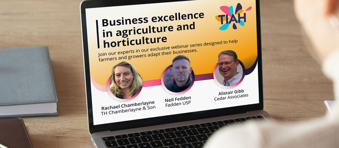 Book your place on our free business excellence webinars.