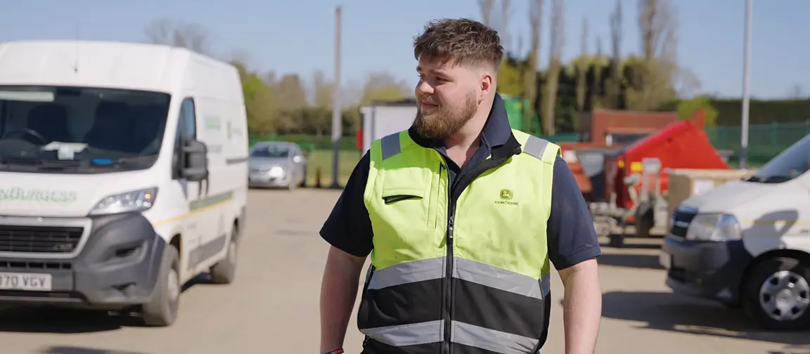 Charlie Wahlandt got his start in farming and growing through an apprenticeship.