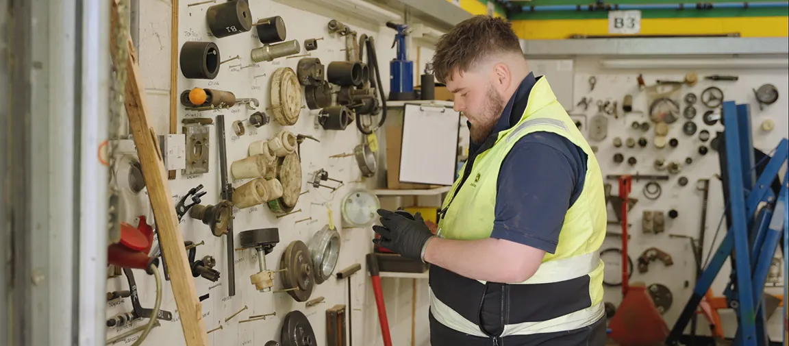 Charlie's enthusiastic about the opportunities an apprenticeship offers to anyone looking to get into agriculture and horticulture.