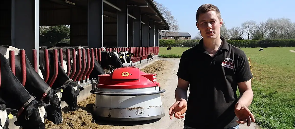 The system automatically sends Nick alerts if there are any cows show signs of ill health or if there are technocal issues with the robots.Picture: Riccardo Magliola/tiah.org.