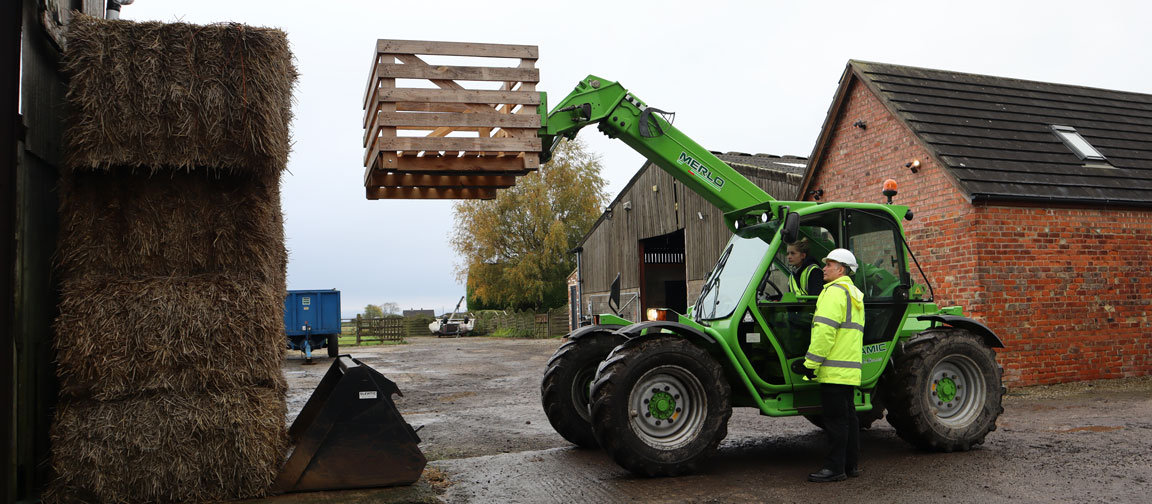 Farms often have heavy items stacked at height and these pose a significant risk to everyone working on-farm.